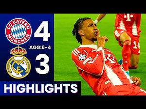 FULL DRAMA! Bayern Munich vs Real Madrid Highlights | UEFA Champions League 2025/26