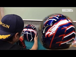 Making of TOPGUN "MAVERICK" Flight Helmet by MAX CADY