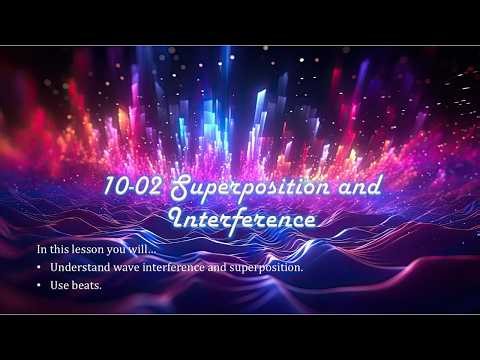 HSPhysics 10-02 Superposition and Interference
