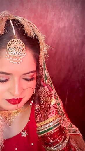 MBD (makeup studio & salon) on Instagram: "Our stunning Nikah bride radiating beauty and serenity 💕 Makeup by Divyanshi Book your Nikah or bridal makeup slot now — limited dates available! 📞 9453540874 📍Makeup by Divyanshi – Makeup Studio, Beauty Salon & Academy In front of Bazar India, under Red Tape Basement, Kanoongopura, Bahraich #nikahbride #muslimbride #nikahmakeup #bridalmakeup #makeupbydivyanshi #bahraichbride #lucknowbride #bridalmakeupartist #muslimbridalmakeup 