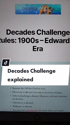 Decades Challenge Sims 4 Rules Explained