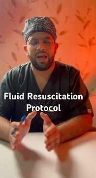 Fluid Resuscitation Protocol #ATLS #Emergency