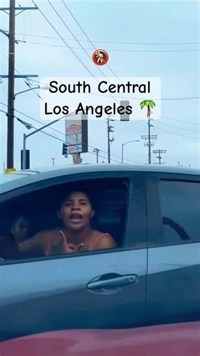 South Central Los Angeles 🚗 Real Street Moments in LA 🌴 #losangeles #southcentral #shorts