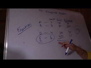 DAA 2.2.4 0/1 and Fractional Knapsack using Greedy Approach