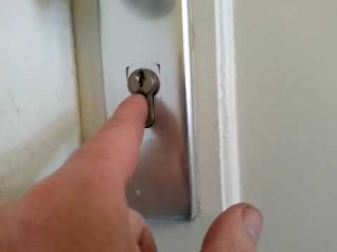 Schließzylinder richtig anbohren so wird es richtig gemacht.Tutorials Video 1245