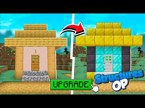 Minecraft, But I Can Upgrade 🤯🔥 Structures...