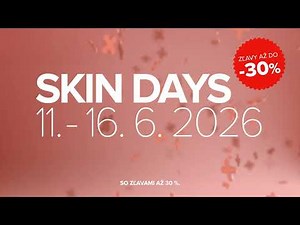 Dopraj si starostlivosť počas Skin Days