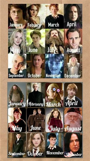 Title✨ Birth Month = Your Harry Potter and the Philosopher's Stone Character!HarryPotter #Edit Viral