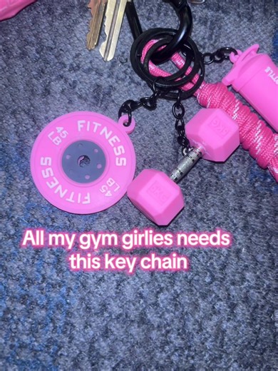 Keychain is the absolute cutest tag a gym baddie that needs this.#gymbaddie#fittok#gymtok#fitness#keychain