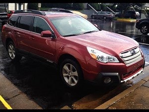 2013 Subaru Outback 2.5i Premium Walkaround, Start up & Brief Tour