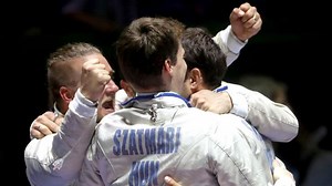 Vívó-vb: olaszveréssel döntős a férfi kardcsapat Budapesten