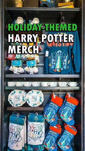 With the holiday season fast approaching, Universal Orlando has released its collection of holiday-themed Harry Potter merchandise. | Attraction Insight