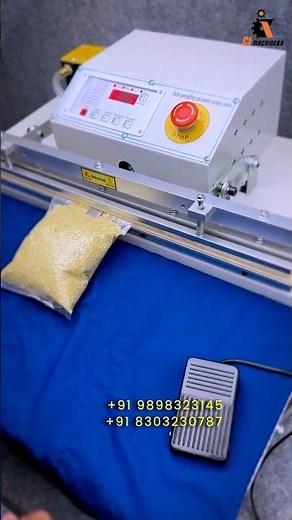 📦 Open Chamber 3-in-1 Vacuum Packing Machine | Vacuum + Gas Flushing + Sealing 🚀