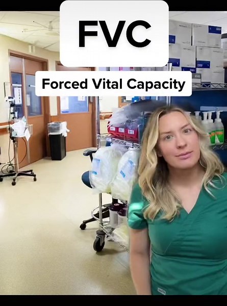 FVC is the most common PFT test performed. From the FVC you can get FEV1 and FEV1/FVC ratio. #respiratory #pft