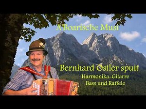 Bernhard Ostler von der Neuneralm Musi spuit an Holzmusik Marsch-Da zammerklaubte