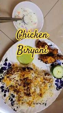Chicken Biryani❤️ #chickenbiryani #chickenrecipe #dumbiryani #food #foodrecipes #foodie #recipe 😋