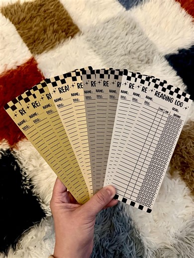 Reading Log | Reading Log Bookmark | Bookmark | Book Tracker | Book Lover | Book Accessories | Book Gift | Set of 3 - Etsy