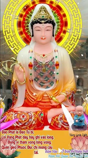 15 Phút Mỗi Ngày Nên Nghe Kinh Chú Đại Bi 108 Biến Trừ Nghiệp Tan Bệnh Vô Van Vận May #tamlinh24h