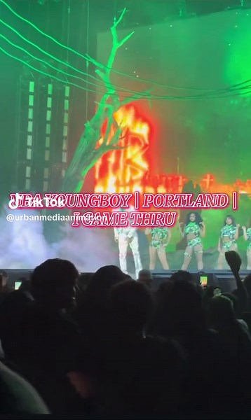 NBA YoungBoy Sparks Energy in Portland Concert