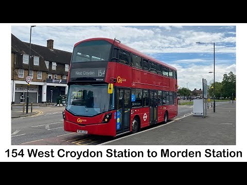 154 West Croydon to Morden
