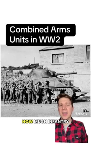 Infantry-tank cooperation and combined arms formations #ww2 | what is infantry