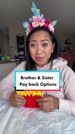 Which option would you pick? #brotherandsister #lifewithkids #popits #fidgets