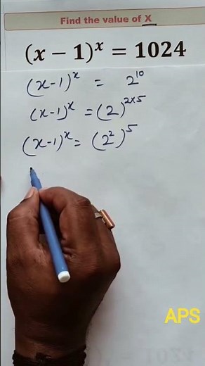 Find the algebraic Value X = ???