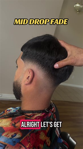 Mid Drop Fade Tutorial for Barbers