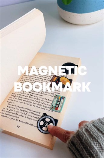 Creative Magnetic Bookmarks to Enhance Your Reading