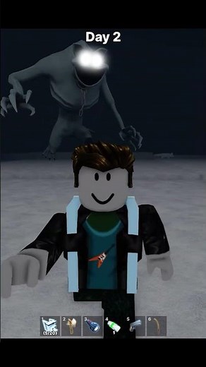 YETI Jumped at me in 99 Nights In The Arctic | Roblox #roblox #robloxjumpscare #robloxmonsters