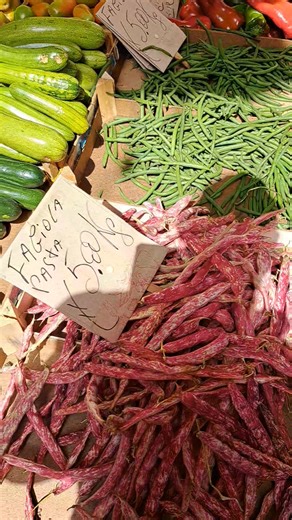 Amazing veg and fruit in Catania market today in Sicily. Prickly pears, stunning zucchini and borlotti beans. We are here part on business but just couldnt resist hitting the food markets. You can grow all these varieties with Franchi seeds. www.franchiseeds.co.uk | Franchi Seeds of Italy