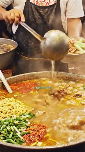 Kok ada ya jualan bakso kaya gini