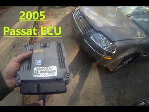 2005 Passat ECU install
