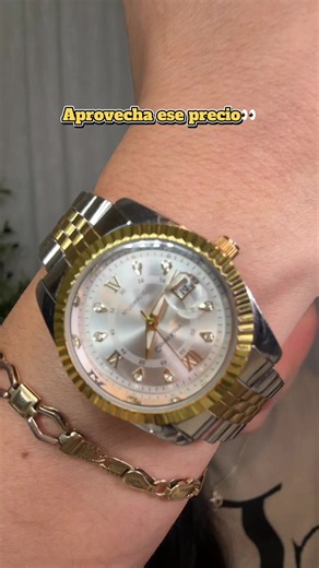 Reloj de mujer de acero inoxidable, resistente al agua. Varios diseños para elegir. Calidad y excelente precio garantizados. #reloj #mujer #resistentealagua #aceroinoxidable #calidad