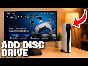 How To Add Disc Drive To Digital PS5 - Full Guide