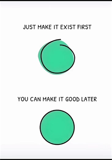 Creating Digital Art: Make It Good Later