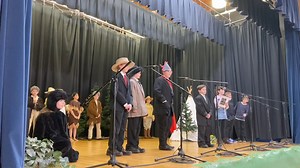 Here’s a few minutes of the Lewis and Clark play put on by Grangeville Elementary Middle School 4th grade students today, directed by Ms. Carla Astle 🎶 🛶 | Idaho County Free Press