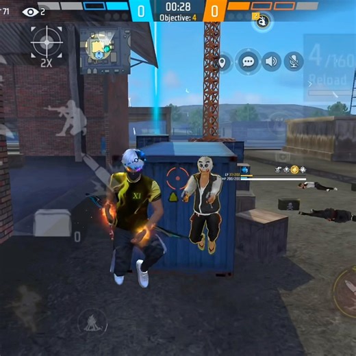 Cs Rank 1v4 In Mobile 🗿 M500 🤯 Random Player’s Shocked 💀