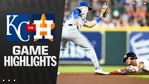 Royals vs. Astros Highlights