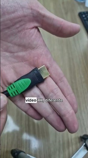 Cabo Hdmi 2.0 blindado 4k de 5 metros #tecnologia #dicas #pc