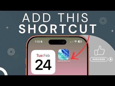 How To Add Website to Home Screen on iPhone (iOS 26) | Create Web App Shortcut