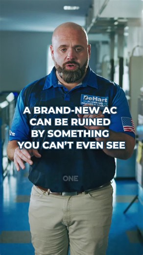 Brand-new AC? The installation details matter. 💧🔧 Moisture trapped inside the refrigerant lines can cause problems down the road. Here’s why we take the time to remove it with a triple evacuation—before your system ever starts cooling. You’re investing in your home. We’re here to do it right. 🐻💙 #HVAC #ACInstallation #HomeownerTips #DeHart #TheCompanyWithHart