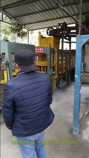 QT4-18 fully automatic hydraulic cement bricks making machine price in india uganda kenya