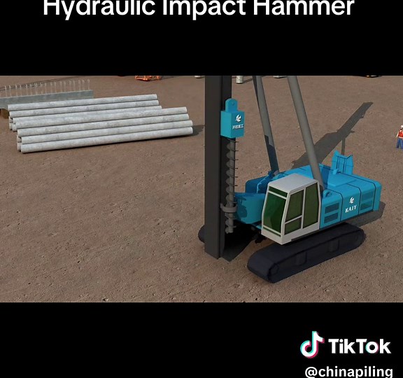 #piling #hydraulichammer #pilingrig #pilingequipment #precastpile