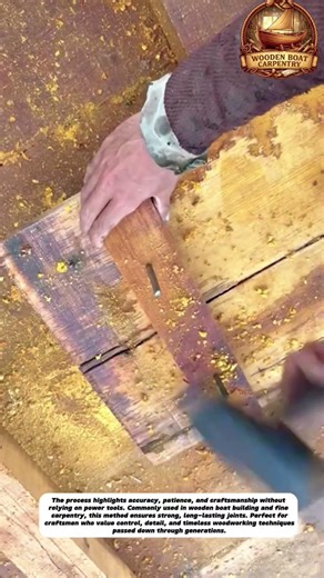 Traditional Wood Chisel Joinery | Precision Hand Tool Woodworking