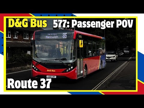 *MAXED OUT* 577 - YX68 UNY ADL E200 MMC | Route 37 | D&G Bus