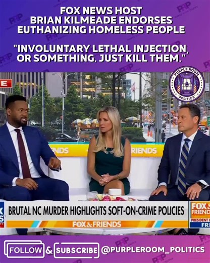 DaMon Cortez on Instagram: "In a shocking moment on Fox News on the morning of September 10, Fox & Friends host Brian Kilmeade apparently advocated for the killing of mentally ill homeless people during a discussion. He also suggested it could be done through “involuntary lethal injection.” The remarks were made during a segment about the recent murder of Ukrainian refugee Iryna Zarutska on a light rail train in North Carolina by a homeless person with schizophrenia and an extensive criminal his