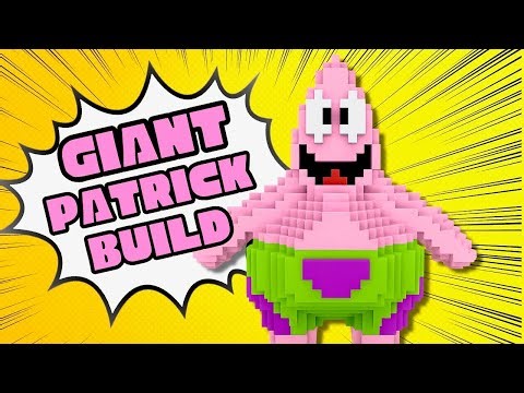 Minecraft’s BIGGEST Patrick Star Build! 😱