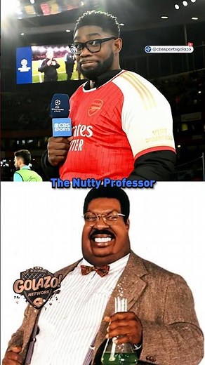 The Nutty Professor comparison is wild 😂