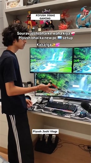 Piyush Joshi Ka PC Setup 😍 #piyushjoshigaming #gaming #pc #setup #shorts